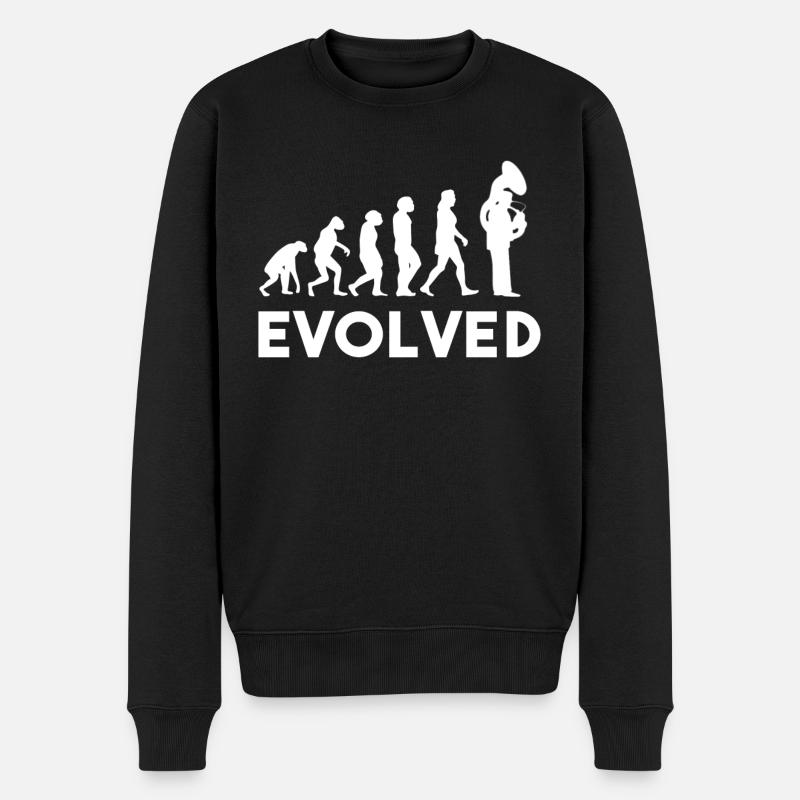 Tuba Evolution - Pull Premium bio Homme - noir