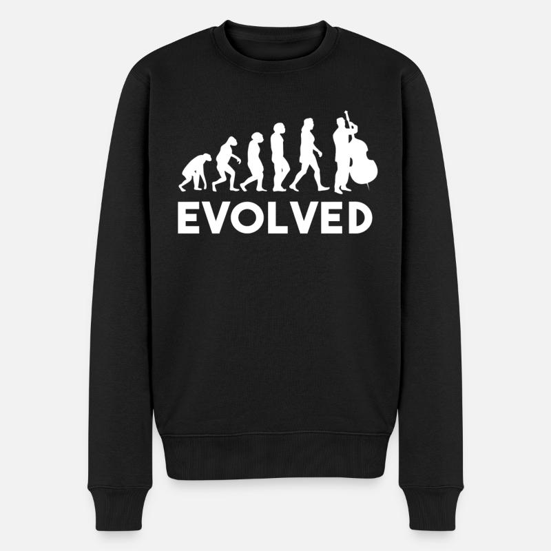 Cello Geschenk - Männer Premium Bio Pullover - Schwarz