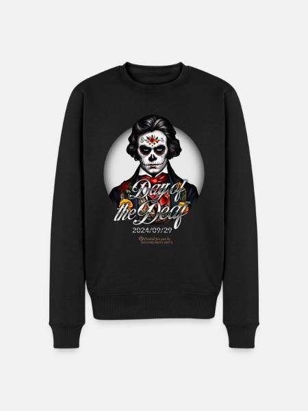 Beethoven Day of the Deaf - Men's Premium Organic Jumper - black