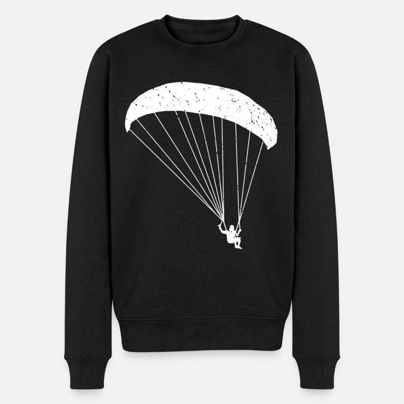 Gleitschirm Gleitschirmfliegen Parapente - Pull Premium bio Homme - noir