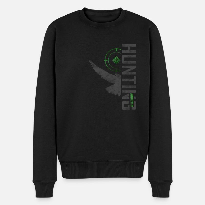 Chasse aux pigeons - Pull Premium bio Homme - noir