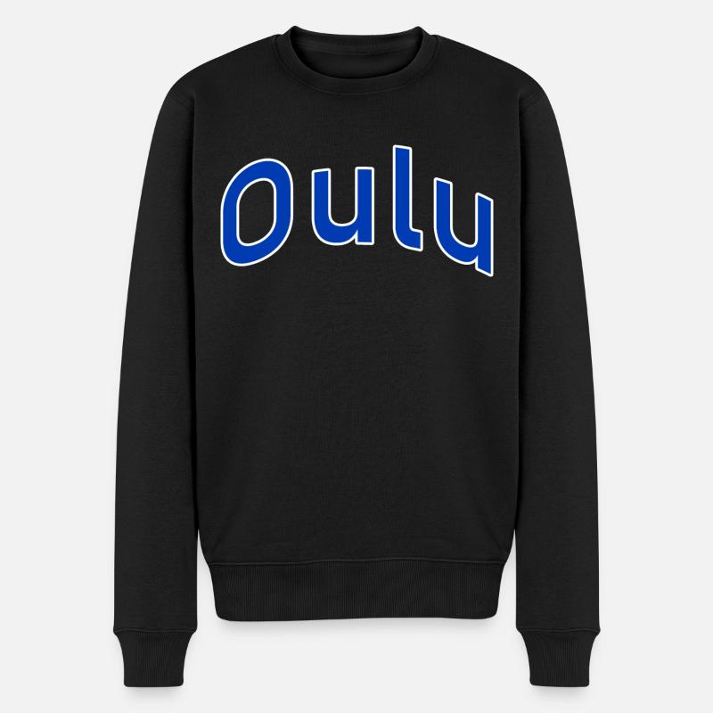 Oulu - Pull Premium bio Homme - noir