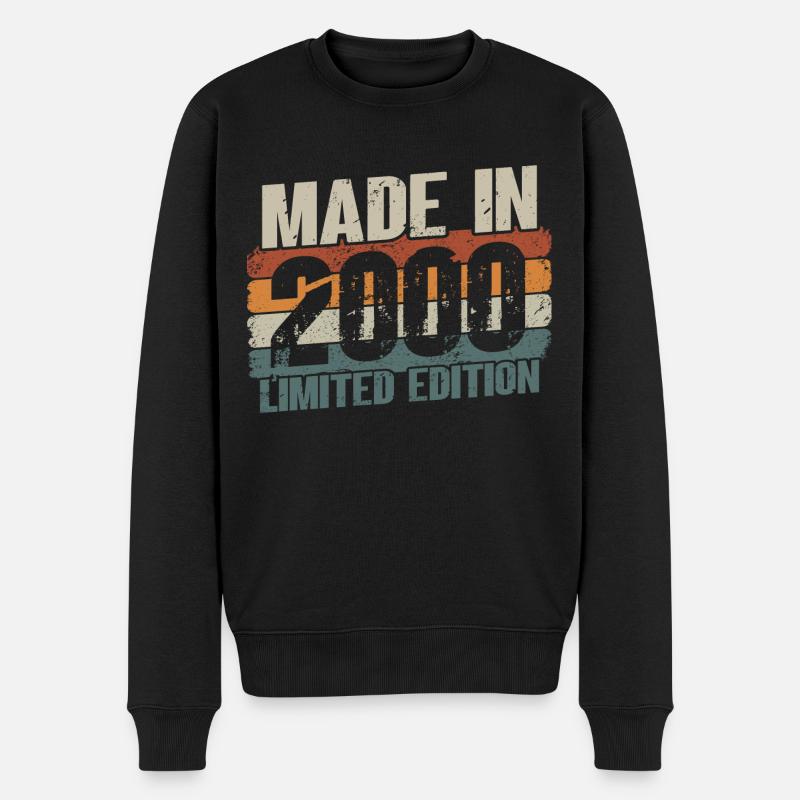 Né en 2000 21 ans - Pull Premium bio Homme - noir