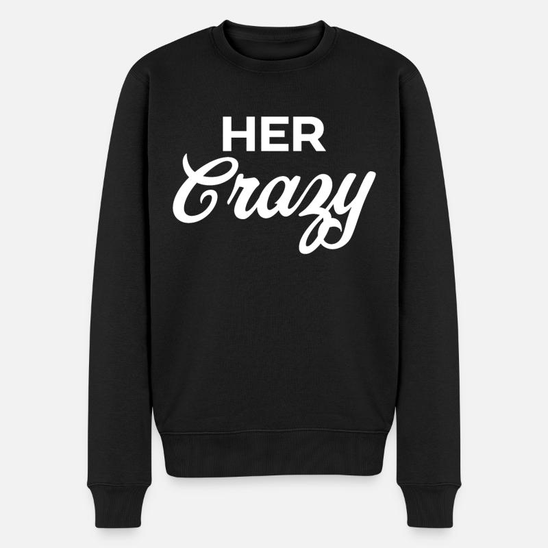 Sa folie - Pull Premium bio Homme - noir