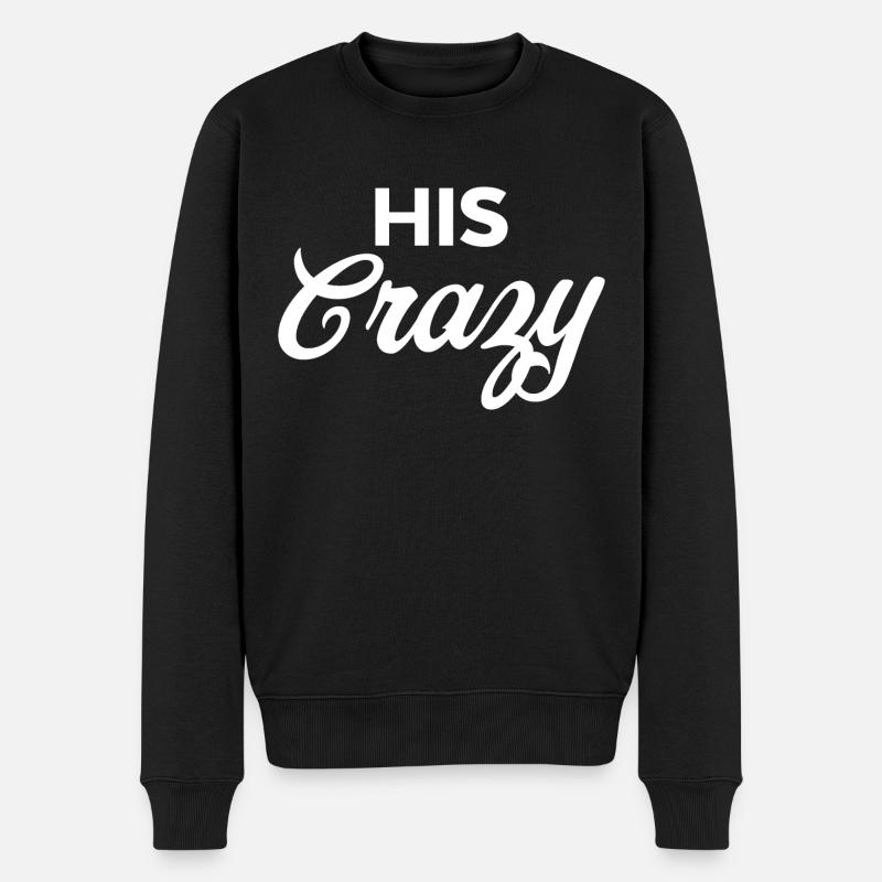 Son fou - Pull Premium bio Homme - noir