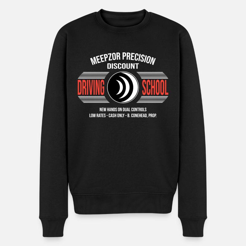 Driving School - Männer Premium Bio Pullover - Schwarz