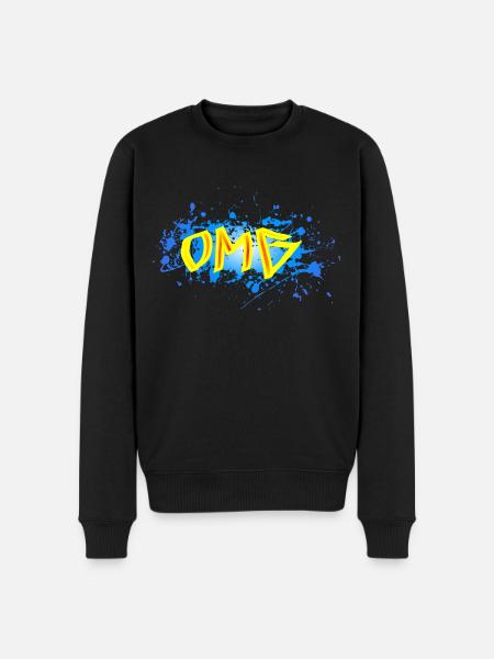 OMG - Männer Premium Bio Pullover - Schwarz