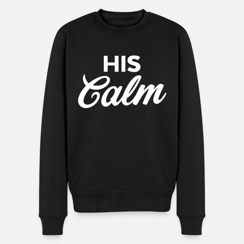 Son calme - Pull Premium bio Homme - noir