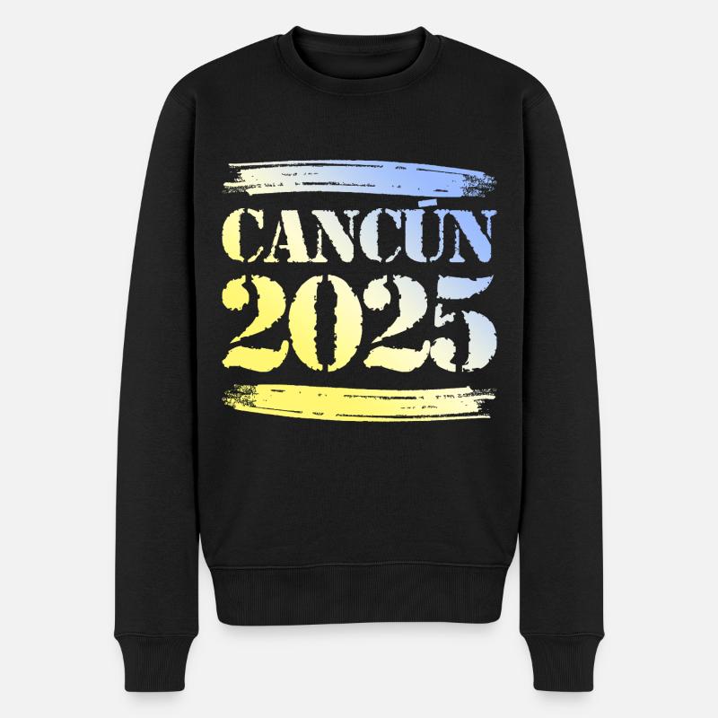 Cancún 2025 - Pull Premium bio Homme - noir