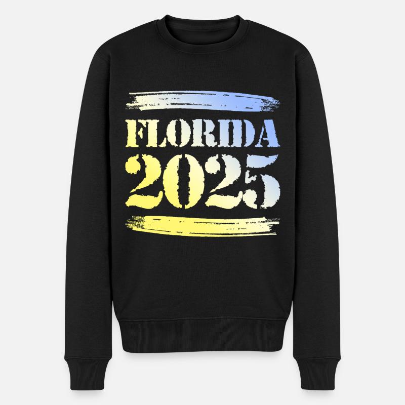 Floride 2025 - Pull Premium bio Homme - noir