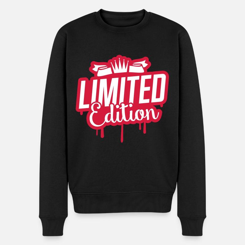 Limited Edition - Pull Premium bio Homme - noir