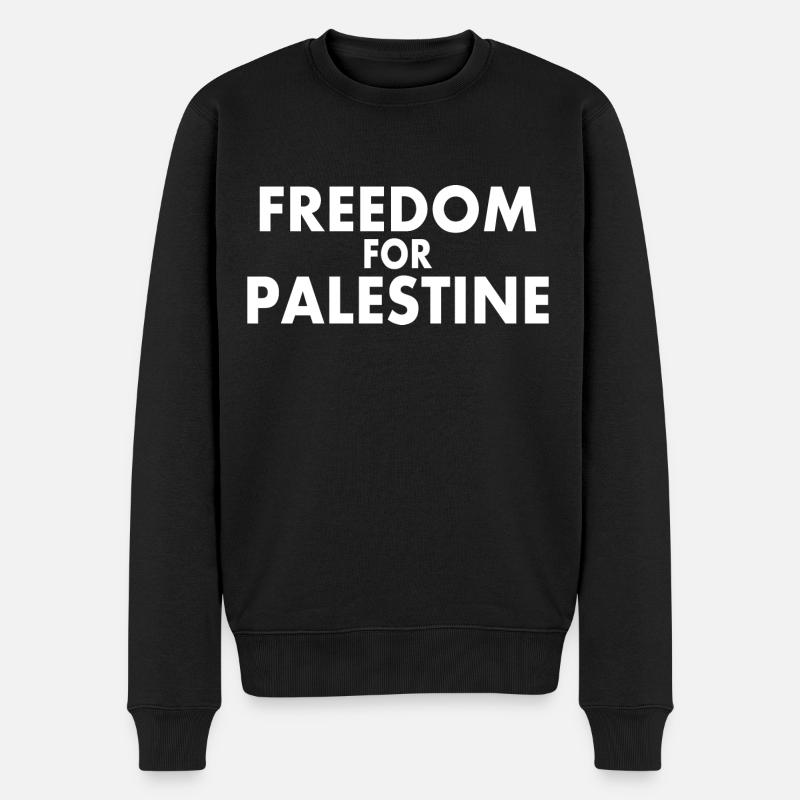 Freedom for palestine - Pull Premium bio Homme - noir