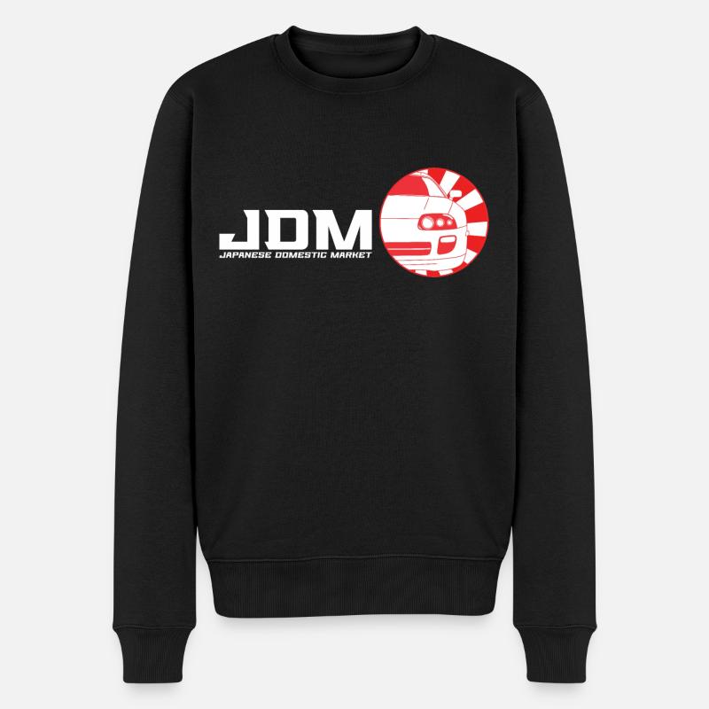 JDM automatique - Supra - Pull Premium bio Homme - noir