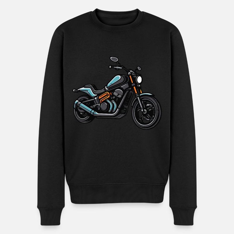 Motard - Pull Premium bio Homme - noir
