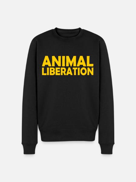 Animal liberation - Men's Premium Organic Jumper - black