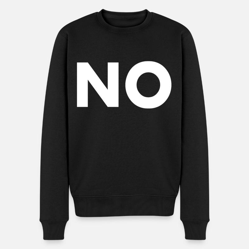 No - Pull Premium bio Homme - noir