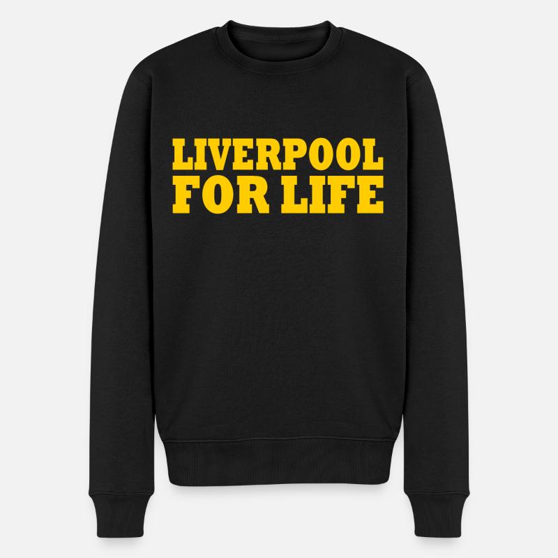 Liverpool pour la vie - Pull Premium bio Homme - noir