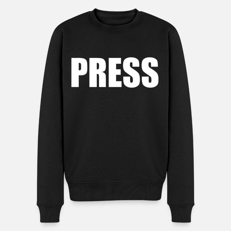 Press - Pull Premium bio Homme - noir