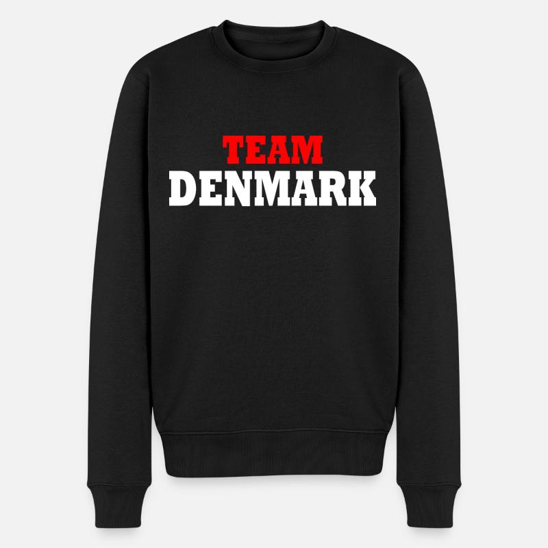 Team denmark - Pull Premium bio Homme - noir