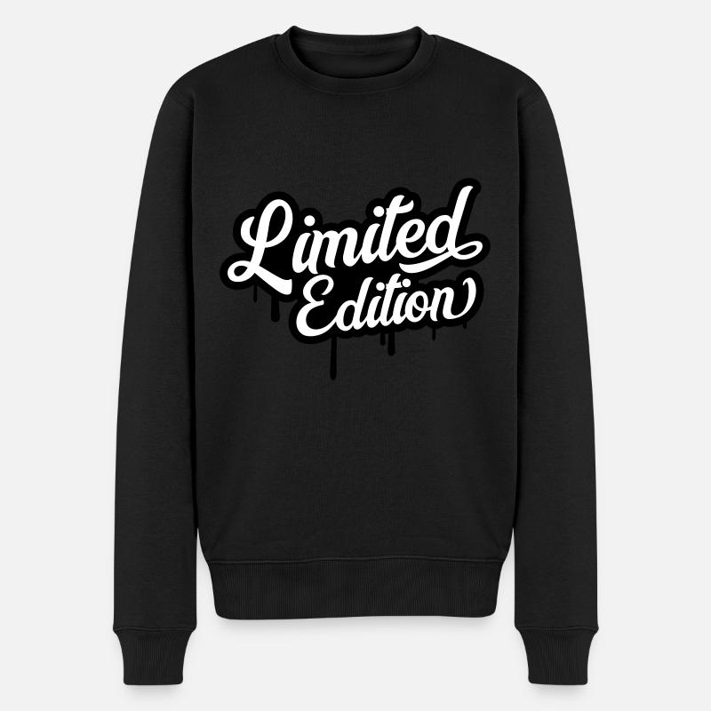 Limited Edition - Pull Premium bio Homme - noir