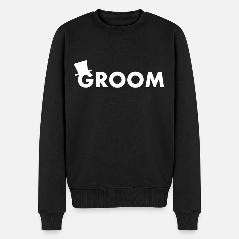 Groom - Pull Premium bio Homme - noir