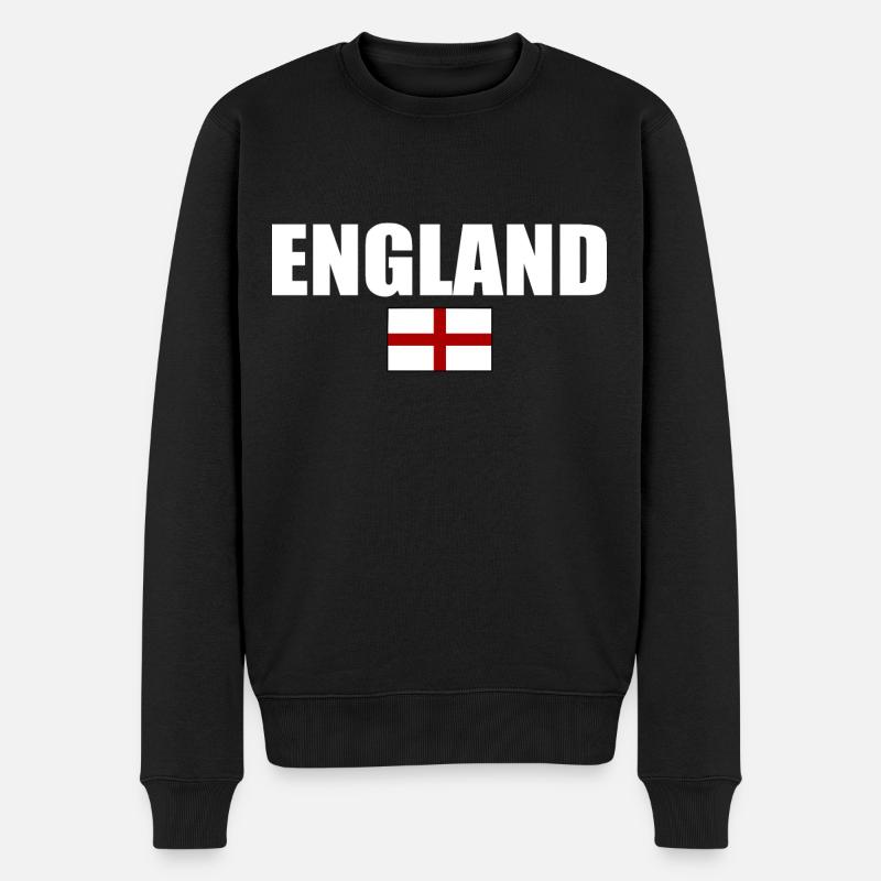 angleterre - Pull Premium bio Homme - noir