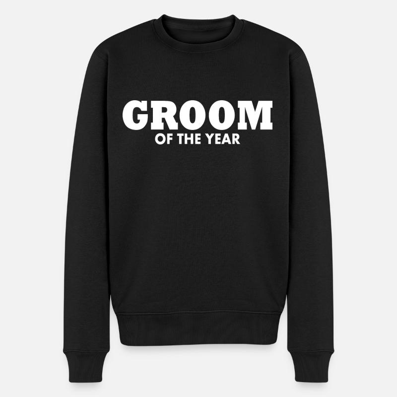 Groom - Pull Premium bio Homme - noir