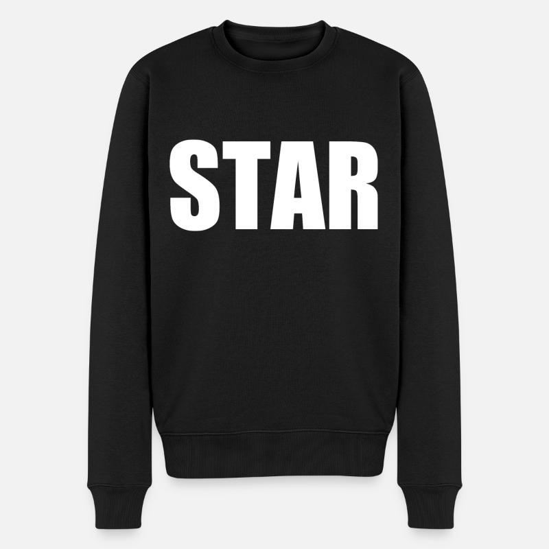 Star - Pull Premium bio Homme - noir