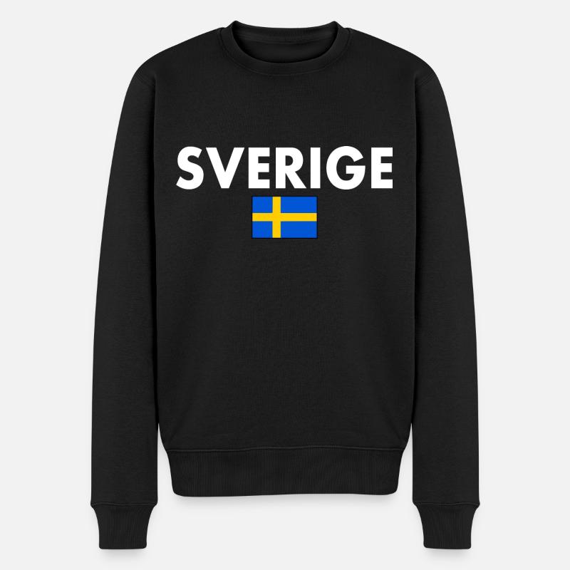 Sverige - Pull Premium bio Homme - noir