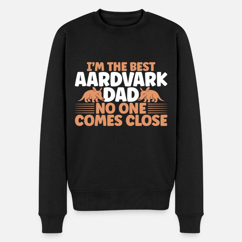 Aardvark Chers Aardvark Aardvark Amoureux - Pull Premium bio Homme - noir