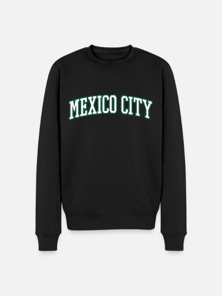 Mexico City - Mexiko - Men's Premium Organic Jumper - black