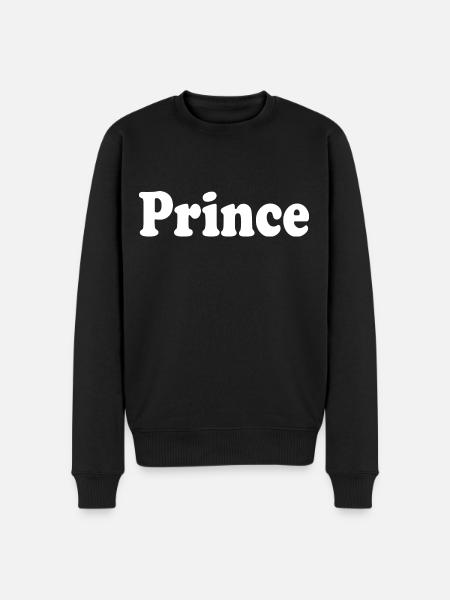Prince - Men's Premium Organic Jumper - black