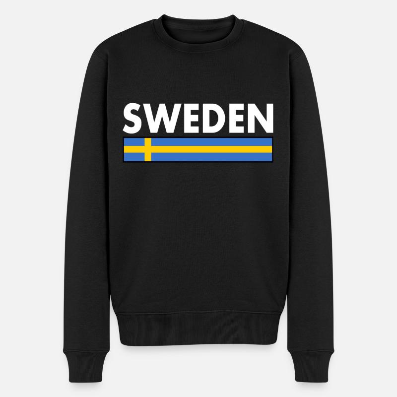 Sweden - Pull Premium bio Homme - noir