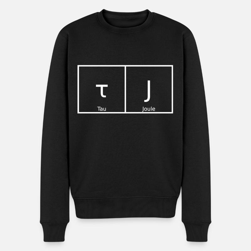 Tj Name Vorname Chemie Periodensystem Elemente - Männer Premium Bio Pullover - Schwarz