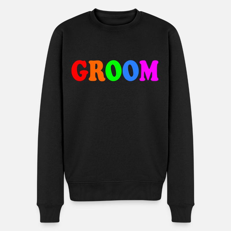 Groom - Pull Premium bio Homme - noir