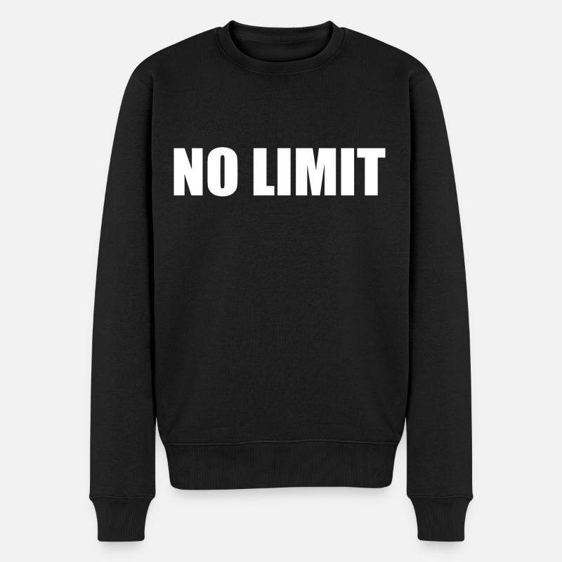 No limit - Pull Premium bio Homme - noir
