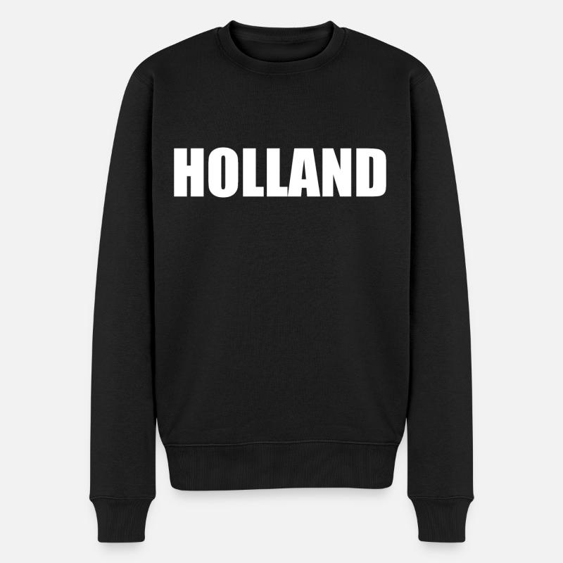 Holland - Pull Premium bio Homme - noir