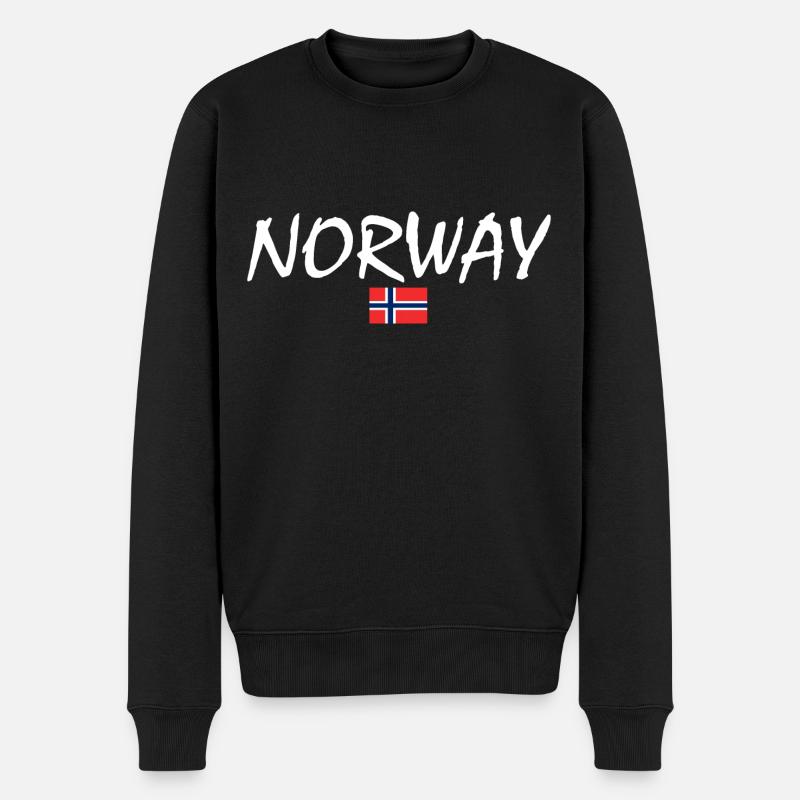 Norvège - Pull Premium bio Homme - noir