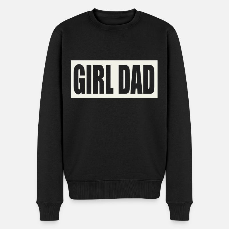 FILLE PAPA - Pull Premium bio Homme - noir