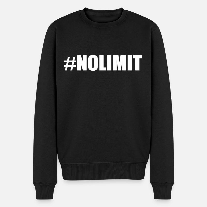 No limit - Pull Premium bio Homme - noir