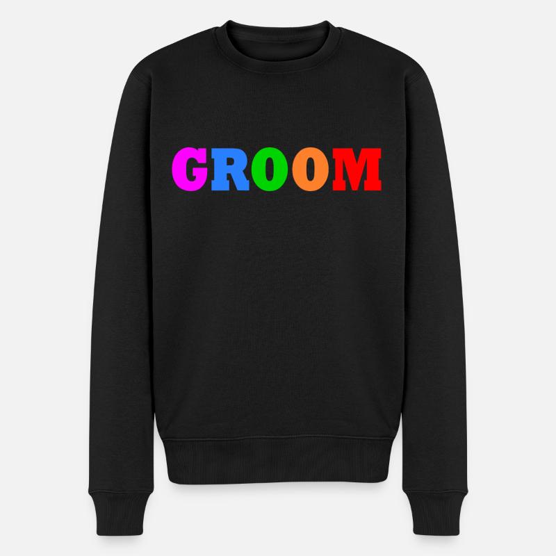 Groom - Pull Premium bio Homme - noir