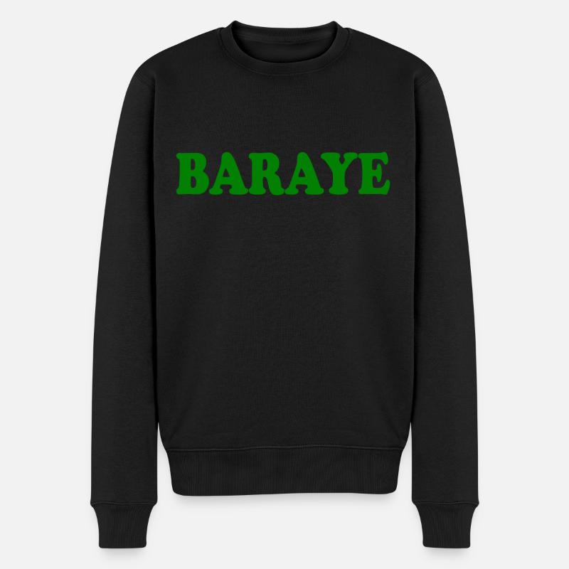 Baraye - Pull Premium bio Homme - noir