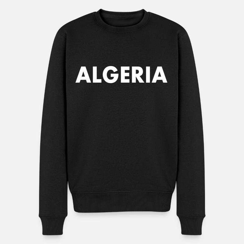 Algérie - Pull Premium bio Homme - noir
