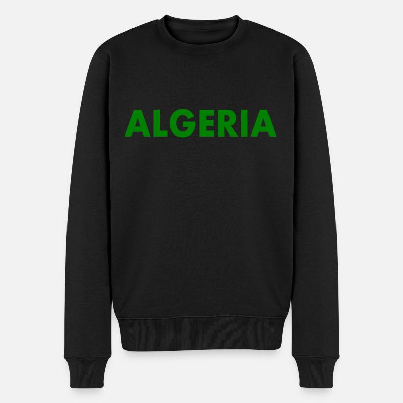 Algérie - Pull Premium bio Homme - noir