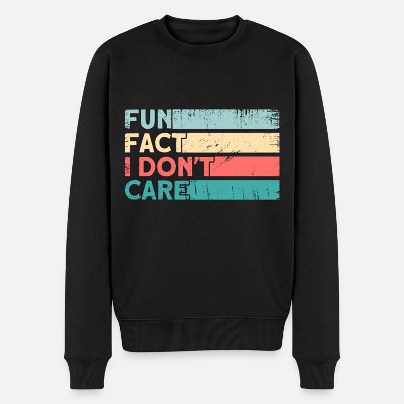 Humour noir Ironie Sarcasme Cadeau - Pull Premium bio Homme - noir