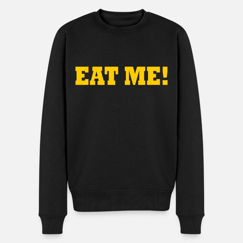 Eat me - Pull Premium bio Homme - noir