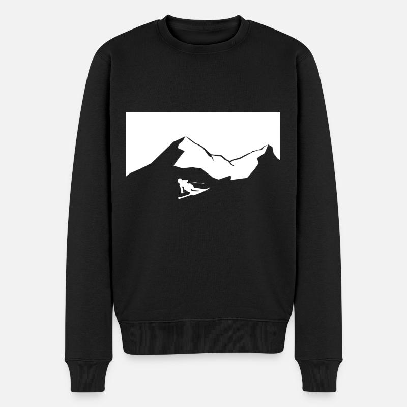 Alpinisme - Ski - (54) - Pull Premium bio Homme - noir