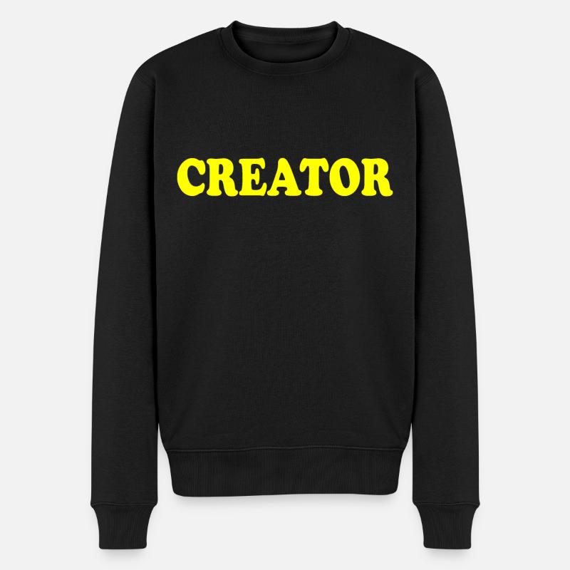 Creator - Pull Premium bio Homme - noir