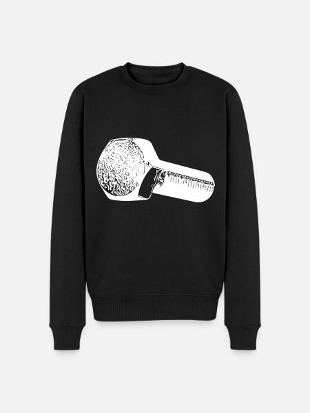 Werkstattschrauber Schrauber Papa Schraube - Männer Premium Bio Pullover - Schwarz