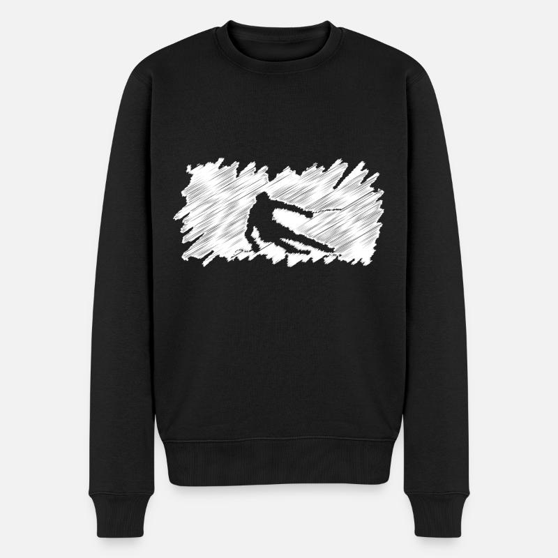 Ski - (19) - Pull Premium bio Homme - noir